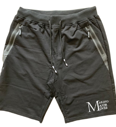 Dark Gray Russle Style shorts